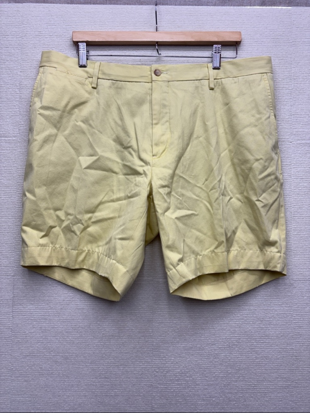 Polo Ralph Lauren | 40 Pima cotton classic fit Men's Yellow Cotton Blend Shorts